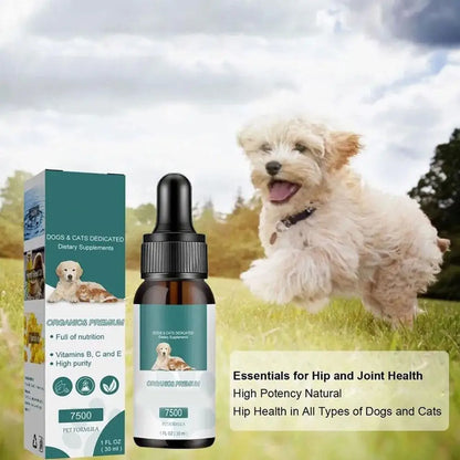 Natural Seed Oil for Pets - Pain & Anxiety Relief, High Purity, 30ml