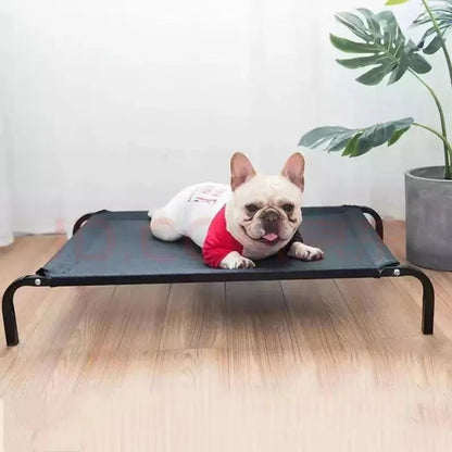 Detachable Elevated Pet Bed, Easy to Install, Indoor/Outdoor, Breathable Mesh Fabric