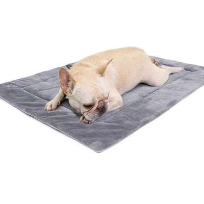 Self-Heating Pet Mat, Flannel Thermal Bed for Dogs and Cats, Waterproof Winter Mat