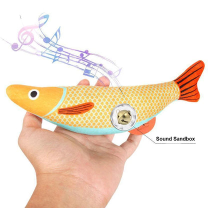 3D Fish Catnip Toy for Cats