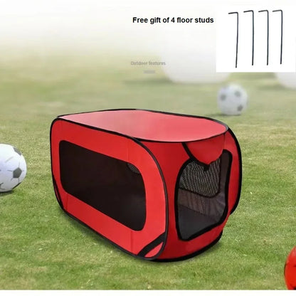 Foldable Dog Cage, Waterproof Oxford Cloth Pet Carrier for Car and Travel