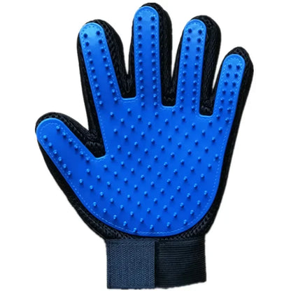 Rubber Pet Grooming Gloves for Hair Removal