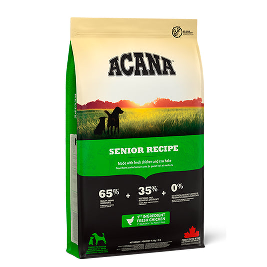 ACANA Senior Recipe - Premium Senior Dog Food | 11.4Kg/25Lb