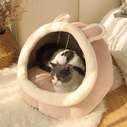 Self-Warming Tent Bed for Cats and Small Dogs