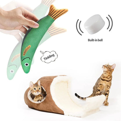 3D Fish Catnip Toy for Cats