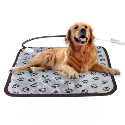 Electric Pet Heating Pad, Winter Warmer for Dogs and Cats, Waterproof Bite-Proof