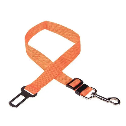 Adjustable Pet Car Seat Belt - Dog Harness Lead Clip for Safety in Vehicles