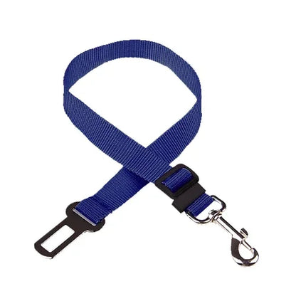 Adjustable Pet Car Seat Belt - Dog Harness Lead Clip for Safety in Vehicles