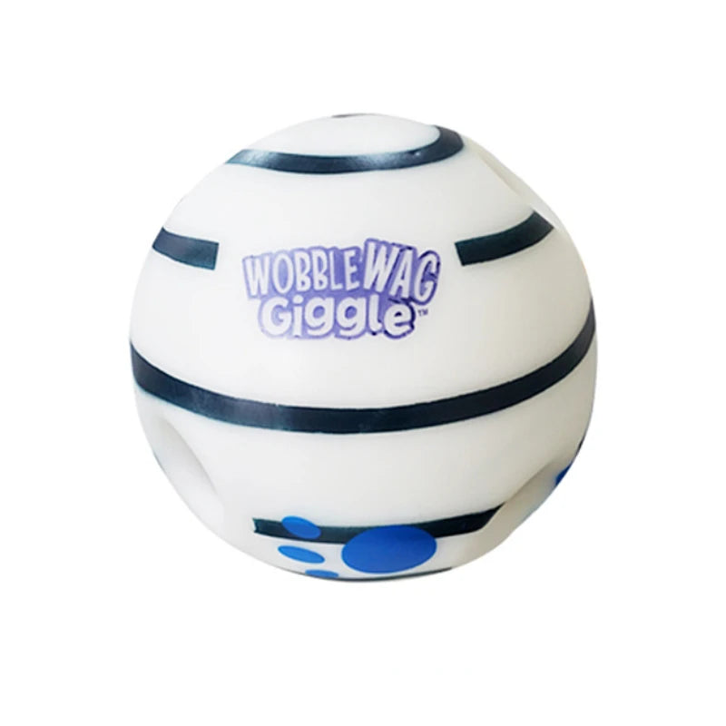 Wobble Wag Giggle Glow Ball - Interactive Dog Toy with Sounds